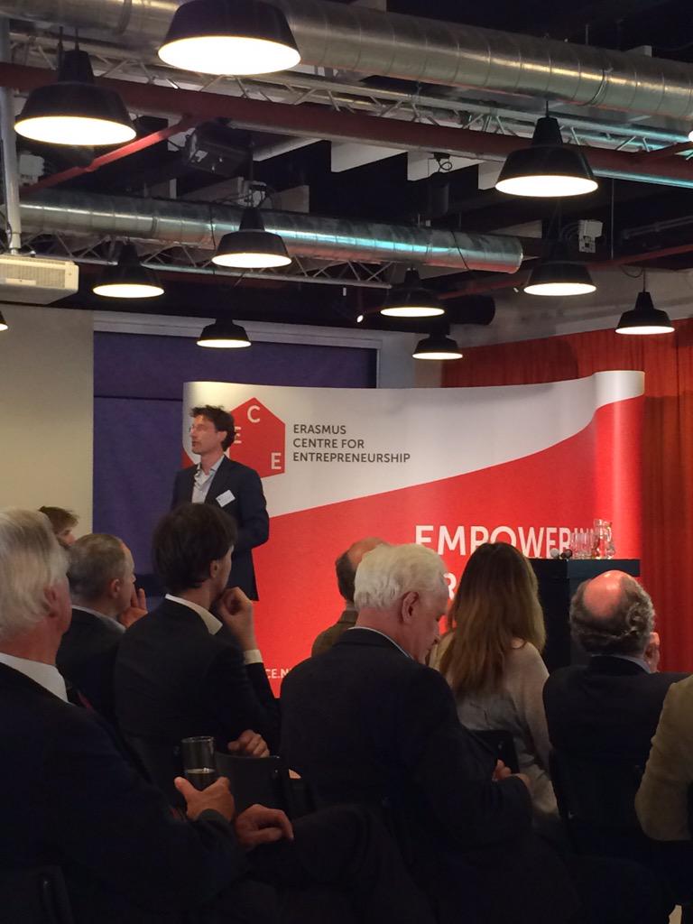 ScienceTowerNL's tweet image. Pr. Dr. Justin Jansen over het belang van innovatie in ondernemerschap #rotterdamsciencetower #meetscience