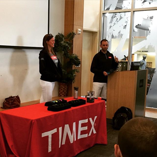 TriBambi's tweet image. REI Boulder @timexsports clinic  @erinmkummer @timexteam #GPSOne