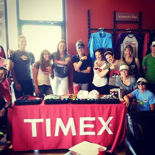 TriBambi's tweet image. Endurance House Westminster @timexsports clinic @timexteam #GPSOne