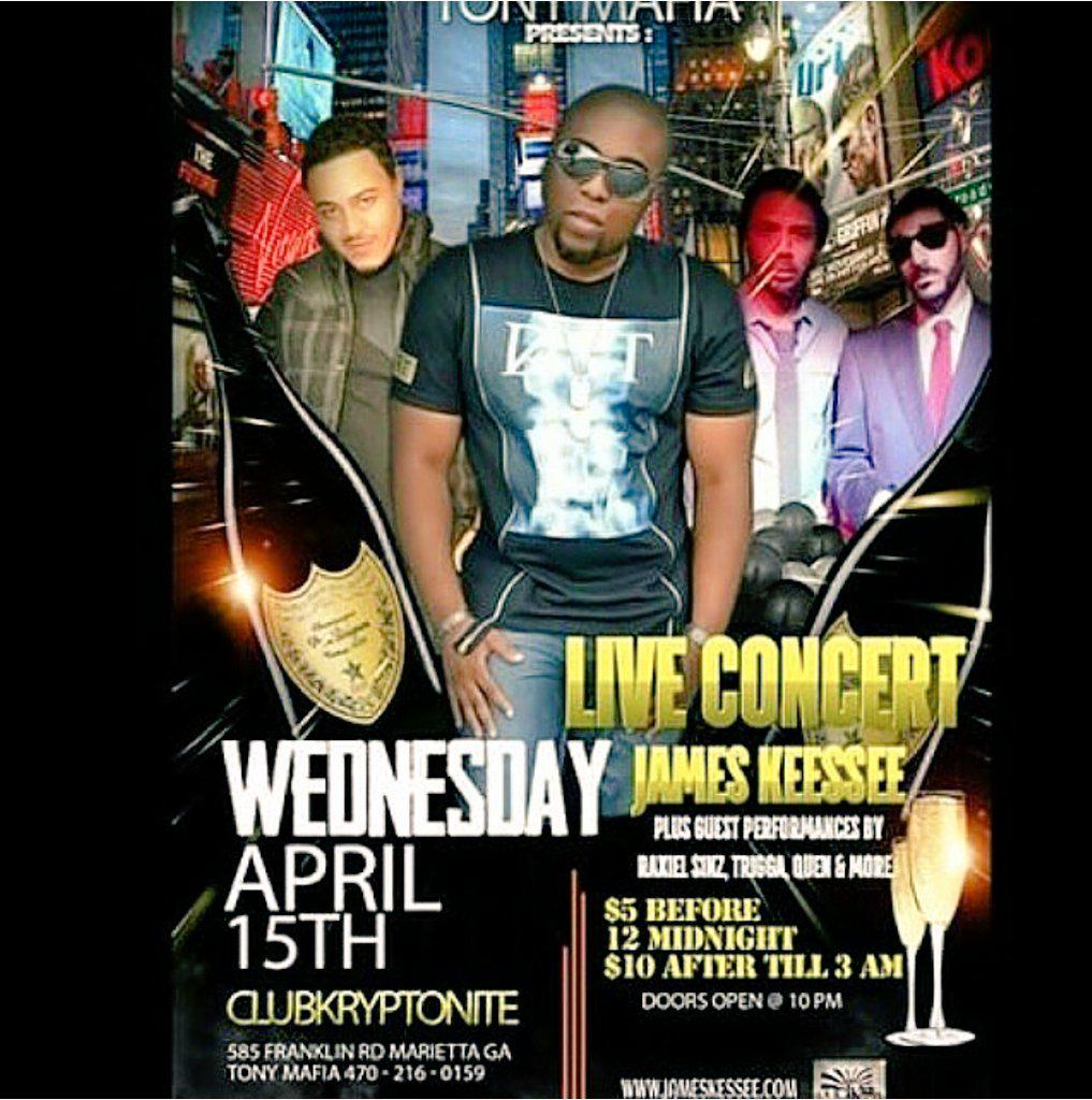 DeniseThaBeazt's tweet photo. 🚨✋🔥IT GOES DOWN 2NIGHT 🔥🚨✋ @jameskessee @TriggATL @RaxielSinz #Performing @ #ClubKryptonite @MilyssaRose @MRGREYCLOUD http://t.co/XudEPHE1bC
