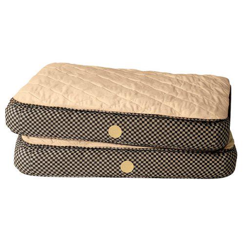 gdogstore's tweet photo. K&amp;H Feather Top 40-Inch by 50-Inch Ortho Bed, Large, Tan/Brown Squares -http://t.co/KduioCbb13 http://t.co/9PwVie6Ltc