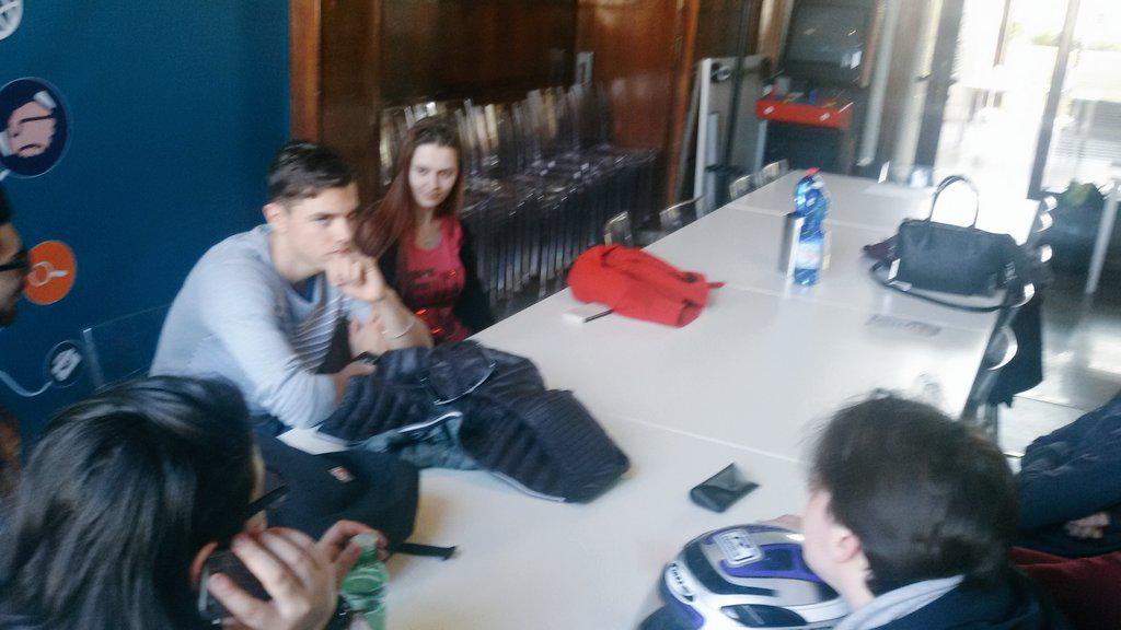 APPinProgress's tweet image. Secondo Incontro al #LuissEnLab. Il gruppo #HEXACORE di #appinprogress al completo accoglie Maryna Goretti