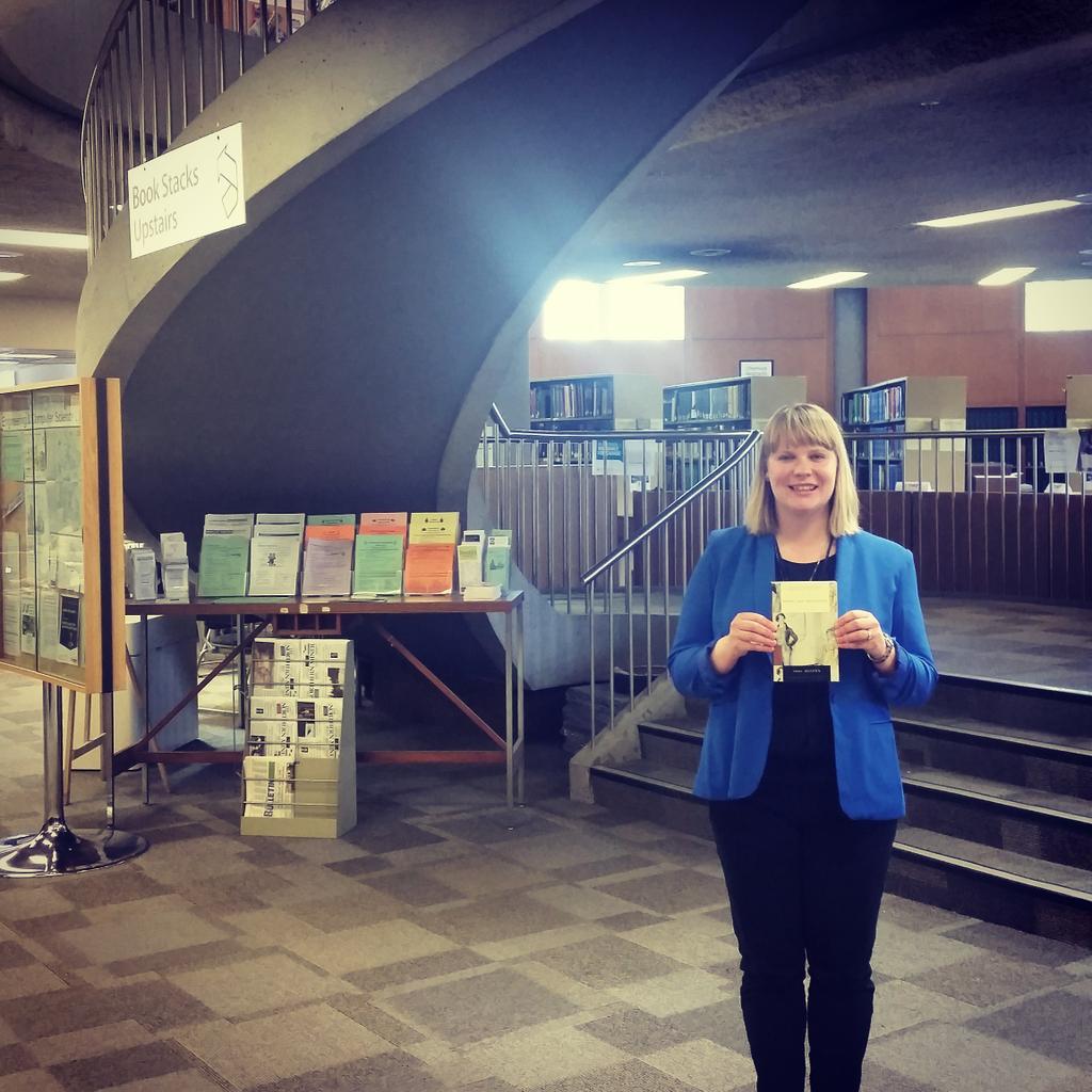 UofTSCCO's tweet photo. Faculty Liaison &amp; Instruction Librarian @henshiangiewood @UofTECSL shares her fav read: Pride and Prejudice #UTLReads http://t.co/f9IezkVdtm