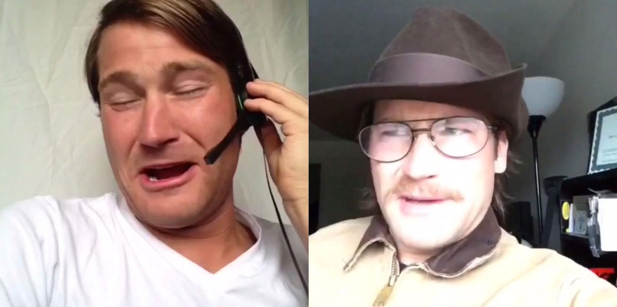CosmopolitanUK's tweet photo. This guy's Robin Williams impressions are INCREDIBLE http://t.co/ackQwkA18j http://t.co/NtorNozY8I