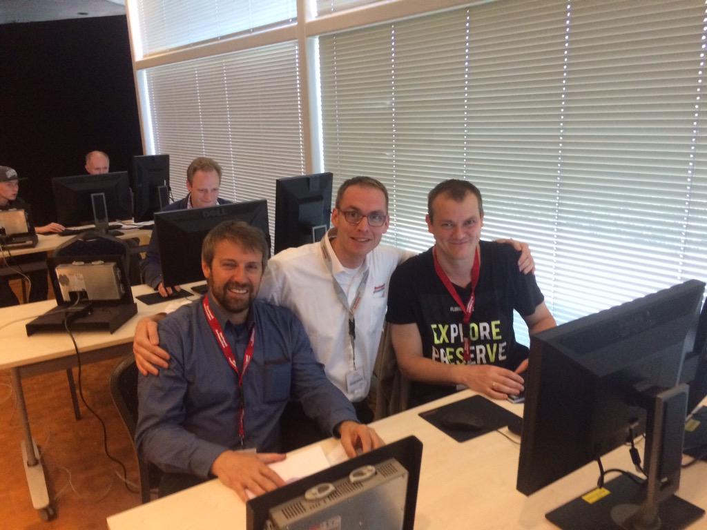 ROKAutomationNL's tweet image. Studenten van de hands-on sessies #labsession #plantpax