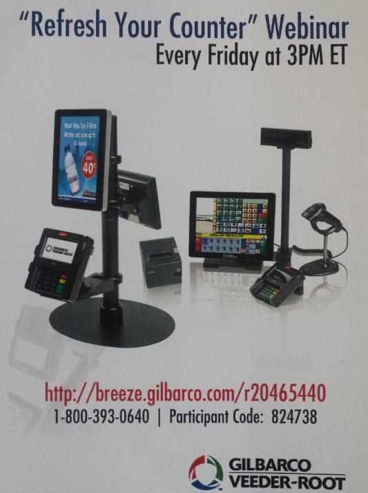 Refresh Your Counter Webinar -  Friday April 17th at 3pm Eastern. #Gilbarco #RefreshyourCounter