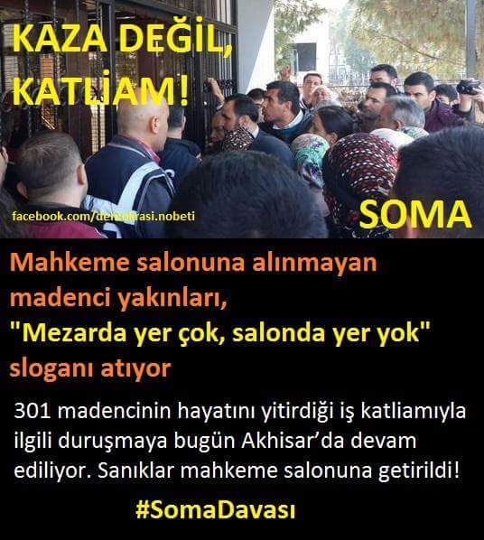 ATelgeren's tweet photo. Kaza değil katliam!
Unutma unutturma!..
#SomaDavası
@JeansBiri @Yazar212 @Doktor_Alman 
. http://t.co/fMw7SzNnMx