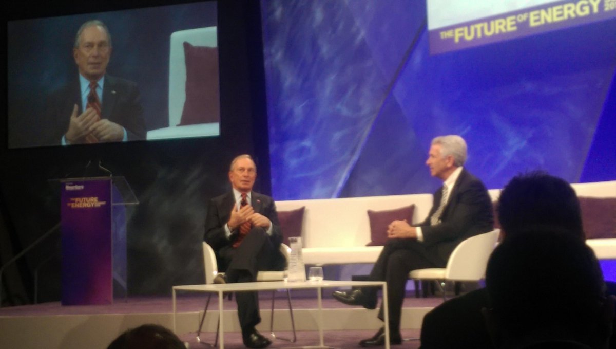 Future Energy Summit #NYC...#Mike Bloomberg per Justin Sampson delegate #TOS #tier1solar./