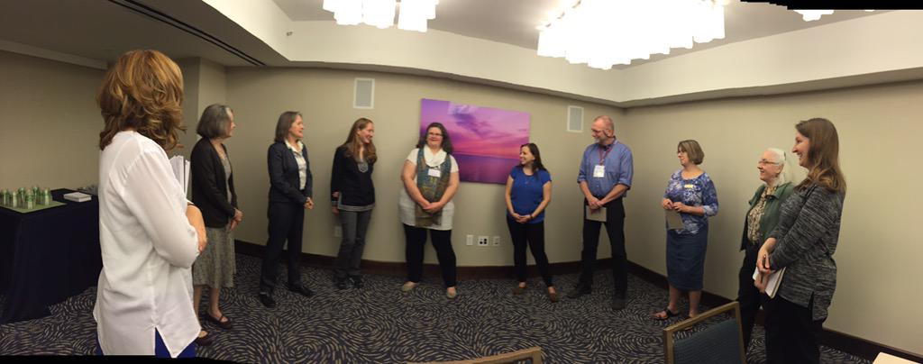 semiller88's tweet photo. Ice breaker, my favorite time of @ProjectArchaeol meetings! Meet yeay #pubarch s @ecreetz @Crystal_Alegria #projarch http://t.co/A7pwRpGLNa