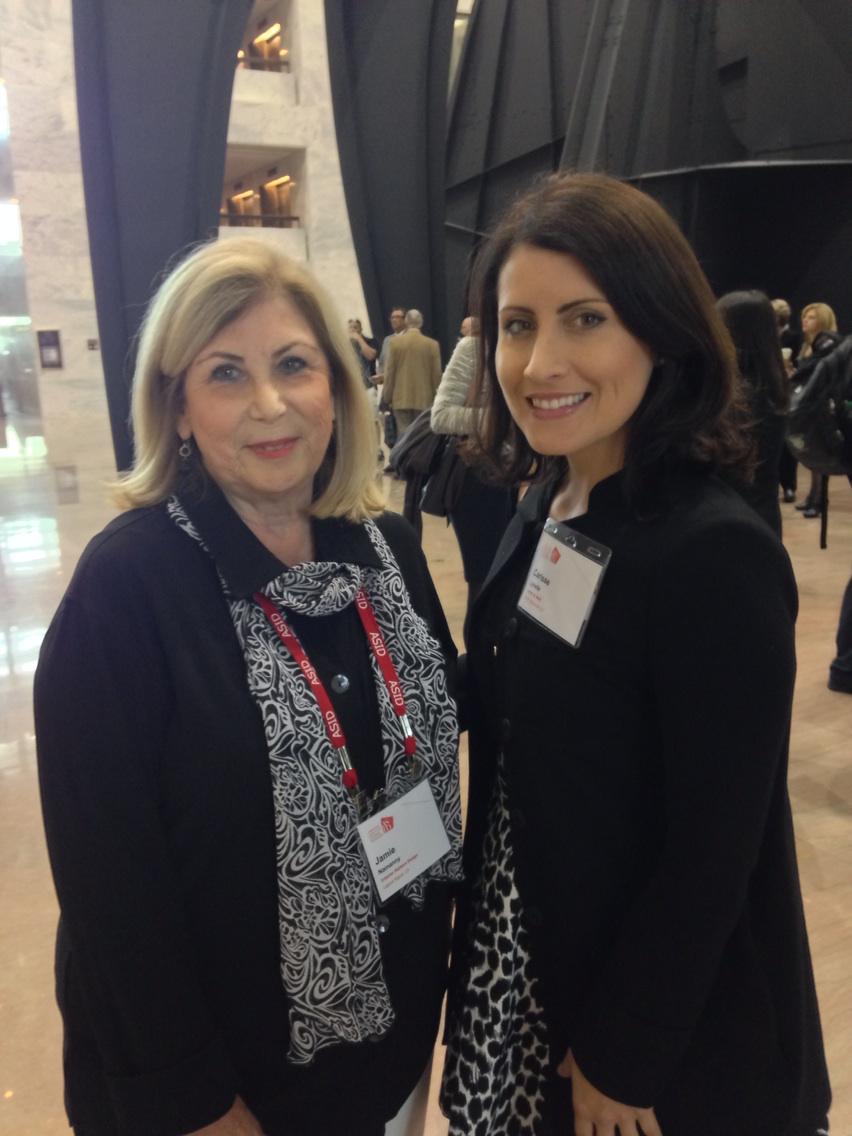 LauraSHorsley's tweet photo. Jamie Namanny and Carisse Lynelle right after a meeting with Sen. Boxer's staff. #asidlegislates @ASID http://t.co/3dTQM2CpkH