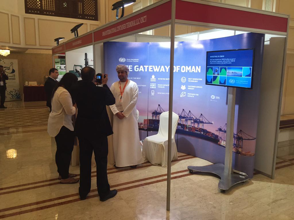 BrianCartwright's tweet photo. #gccscl end of day one and some great outcomes so far from the conference and exhibition @GCCSCL #supplychain #gccscl http://t.co/iL6yB6Y2U2