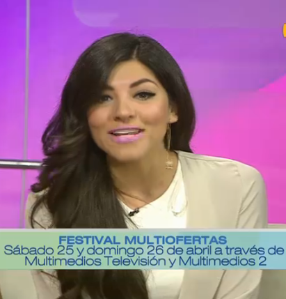 pablosta's tweet photo. Muy bonita en su mencion la chica mas bella de las mañanas @florivonVeliz #MultiOfertas http://t.co/sivJORkc14