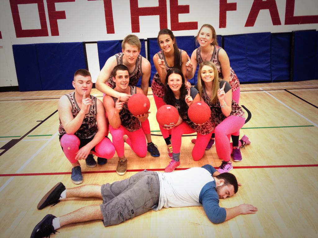 HSH_PE_Dept's tweet photo. Congratulations to the Ballerinas who defeated Dragon 88 in today's March Madness Dodgeball Finals! http://t.co/laiqKx6Ebj