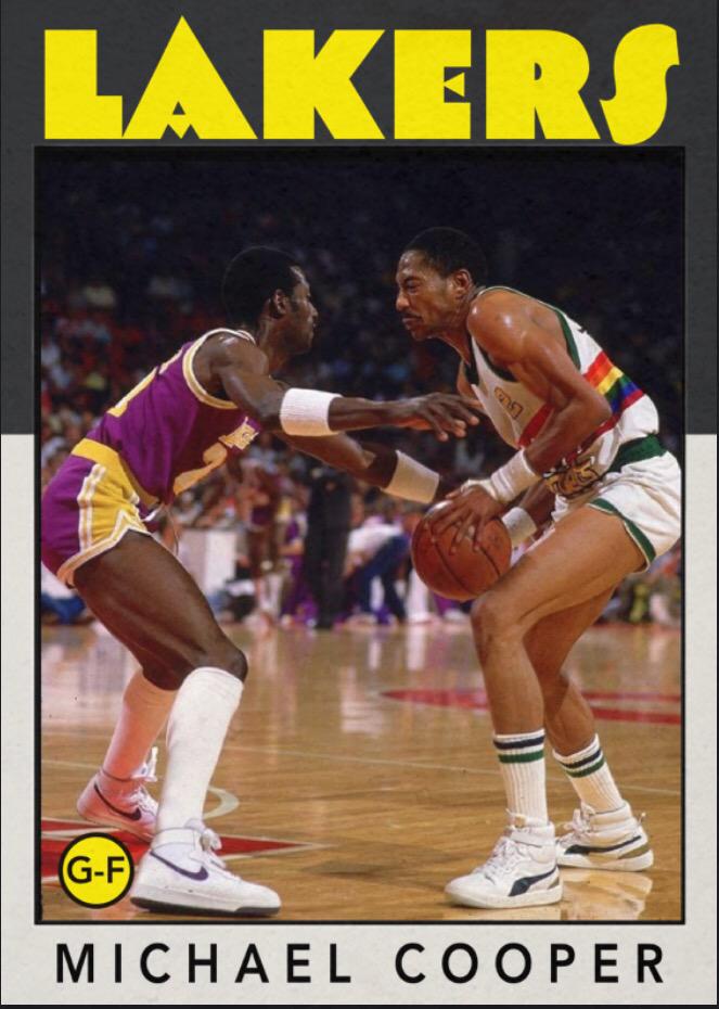 Happy 59th birthday to Michael Cooper. Great defender. Great socks. 