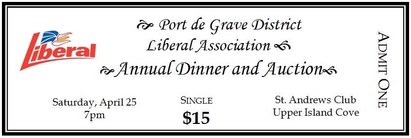 nltupperware's tweet image. PDGLA Annual Dinner and Auction Sat. Apr. 25 7pm $15 fbl.me/pdgdladinner @nlliberals @DwightBallMHA @PamNParsons
