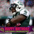 Happy Birthday to New York Jets CB Antonio Cromartie! 