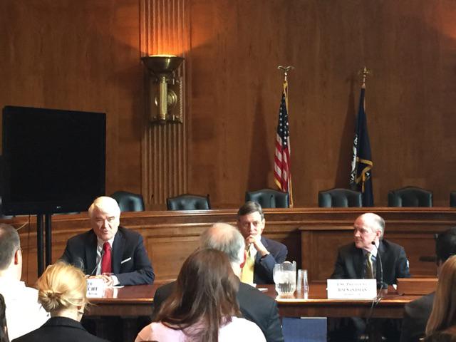 25% of family cases in Texas do not have lawyer represention-Chief Justice <a href="/NathanLHecht/">Nathan L. Hecht</a> #LSCSenate