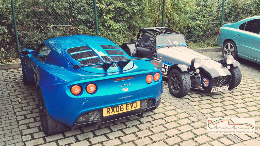 utoArchitecture's tweet image. Sun&apos;s out, now which to take for a spin? @grouplotusplc @caterhamcars #sunshine #opentop #automotivearchitecture