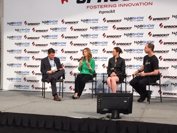 nimxchange's tweet photo. Kim Wilson of @socialnewsdesk on Graham Media Group Panel at @SPROCKIT4Glory #NABSHOW http://t.co/gCWTvrA9Us