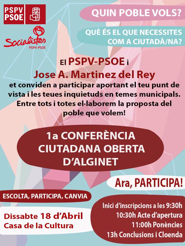 jmartinezdelrey's tweet photo. Aquest dissabte 18 d'Abril a la Casa de la Cultura d'Alginet, PARTICIPA! http://t.co/5Wl3xNkjnG