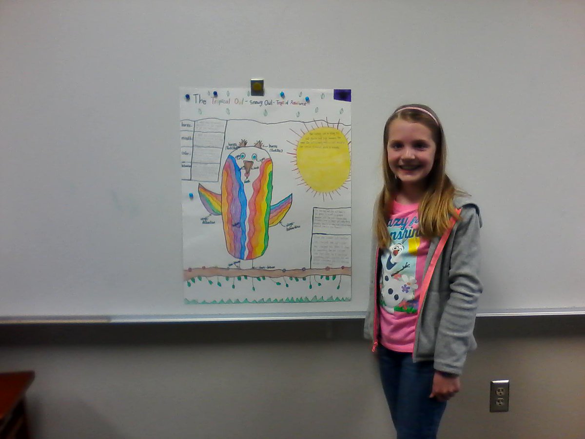 Superb4thGrade's tweet photo. Today we had four presentations about animals adaptating to new habitats and getting unusual adaptations.#oddanimals http://t.co/yCTjhHSNN4