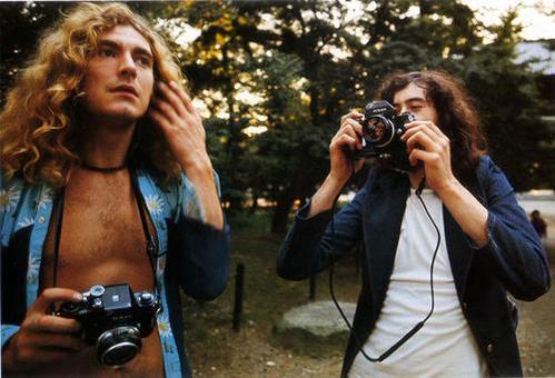 historyofsound's tweet photo. Plant &amp; Page. http://t.co/SDWJBX4PP5