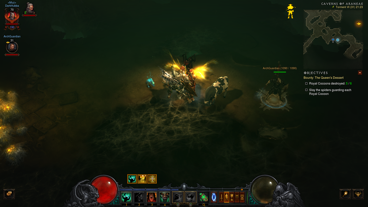 DarkHubba's tweet photo. @Diablo since when are there actual cows in the game? :D http://t.co/VlQHt4nOYV