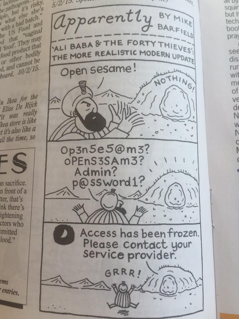 bensutherland's tweet photo. It's rare I feel a cartoon resonate with me like this one from @PrivateEyeNews #passwordrage http://t.co/eRaVeepEPl