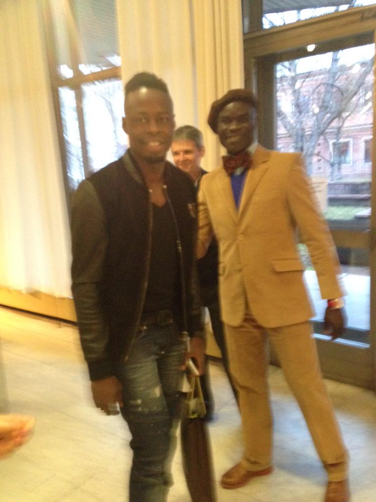 FranceEnRussie's tweet photo. Le footballeur franco-ivoirien Yannik Boli @Yabol94 du FC #Anji @fcanji de #Makhatchkala #football. http://t.co/V9VpBNaIwO