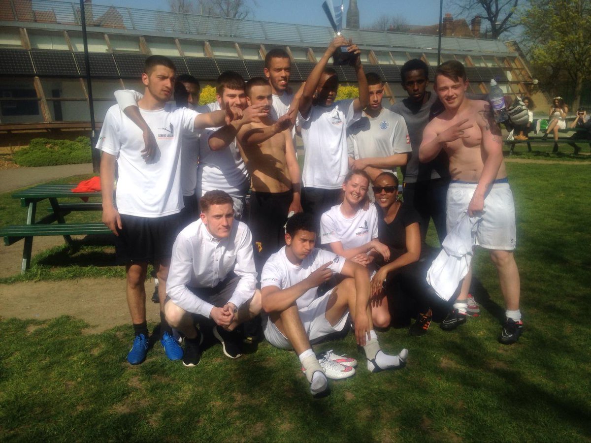 StreetLeagueLdn's tweet photo. Street League 'Change Lives' final... http://t.co/PW4wV3sFol