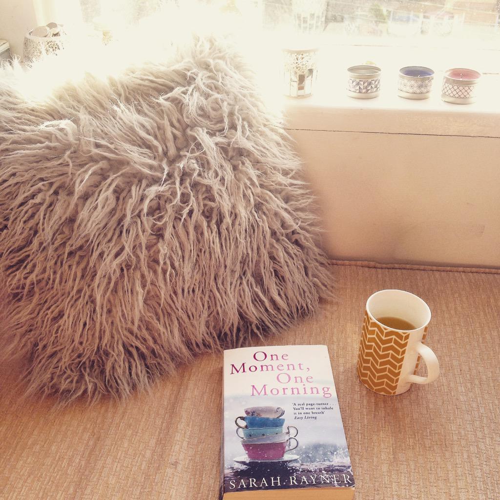 cmckelly's tweet photo. Chilling out with my book after a fun/busy day of work! #windowseat #sofuckimagranny #greentea http://t.co/fd8qyhSep8