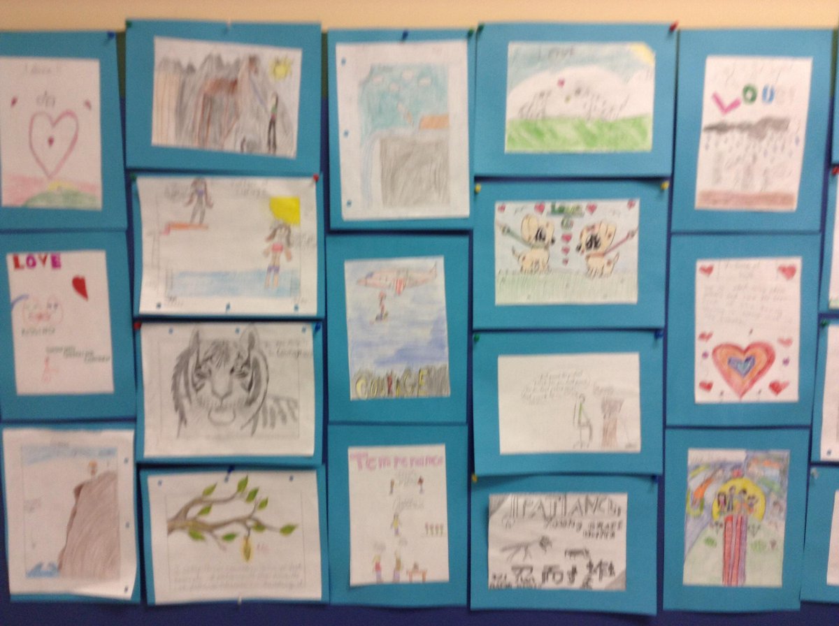 FCCS_School's tweet photo. FCCS spring projects include Women's History Month posters, science fair projects, and medieval shields! #FCCSpride http://t.co/uQB88plDGC