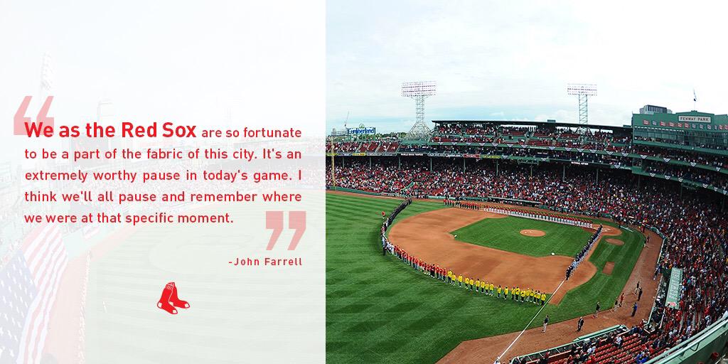 RedSox's tweet photo. Please join us in a moment of silence today at 2:49pm for #OneBostonDay. http://t.co/WaHpBjhxms