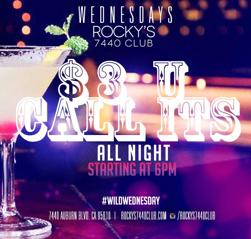 Rockys7440Club's tweet photo. $3 U Call its all night starting at 6pm every Wednesday. Karaoke 9pm-close. #WildWednesdays #Rockys7440Club http://t.co/9lTu8Fhati