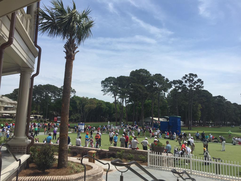 Beautiful Day at the RBC Heritage!