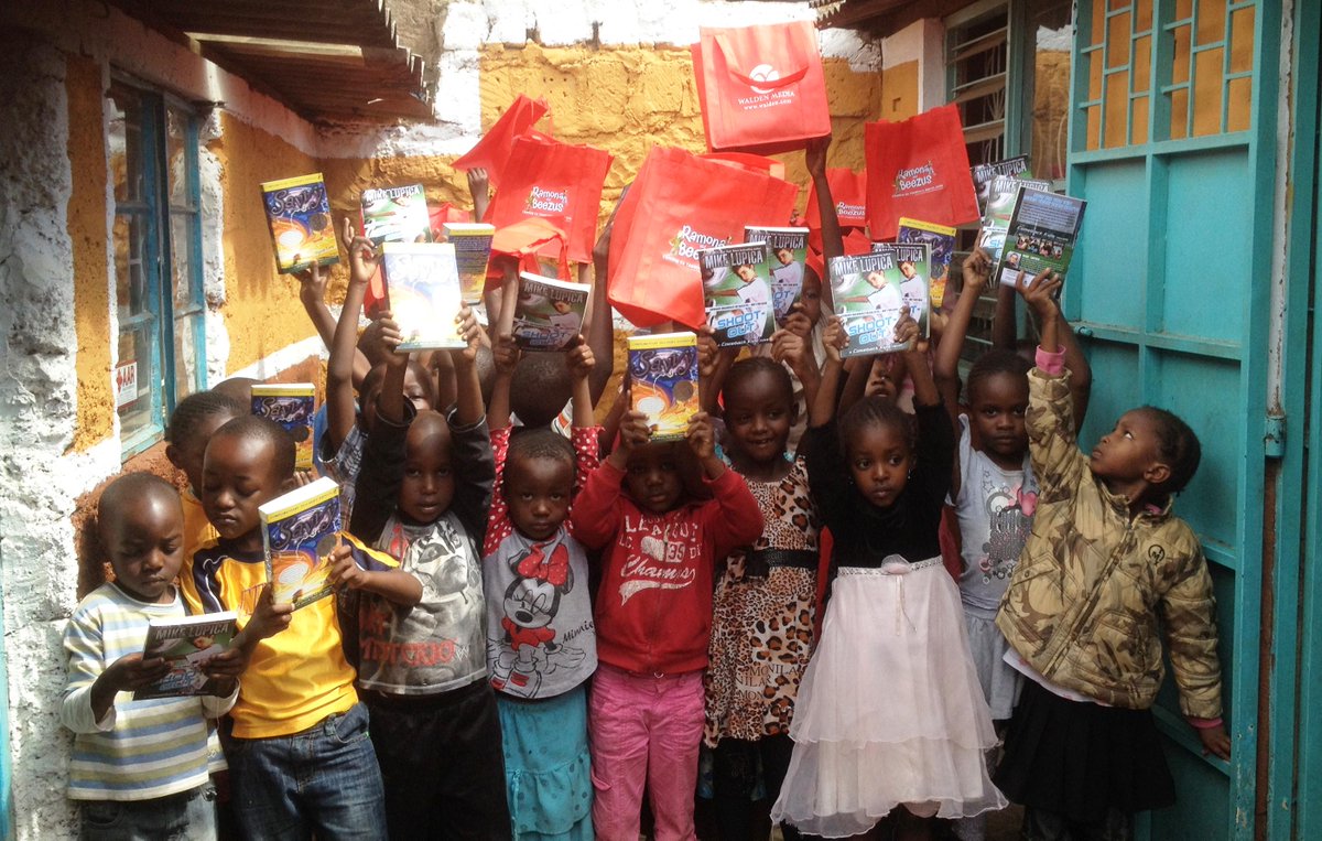 GenerisInt's tweet image. Books Donated by Walden Media received by Children in Kenya. Help ship more books, Click: paypal.com/us/cgi-bin/web…