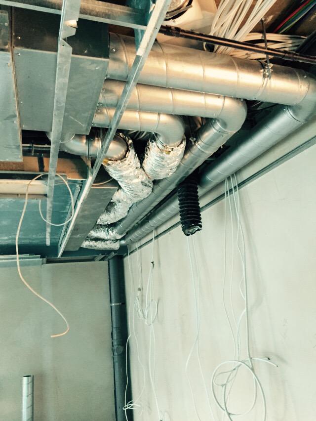 DuctSystems's tweet photo. A few photos of one of our projects we currently have on in London, Fancoils and plenums installed and supplied by us http://t.co/gwWKFDmvL6
