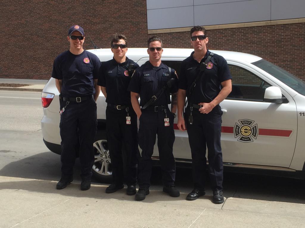 SIOUX_CITY_FIRE's tweet photo. Day 2 of the State WMD Drill in Des Moines. Over 100 responders participating including 6 of our own. #CCP #sux911 http://t.co/e2cIkMWM7I