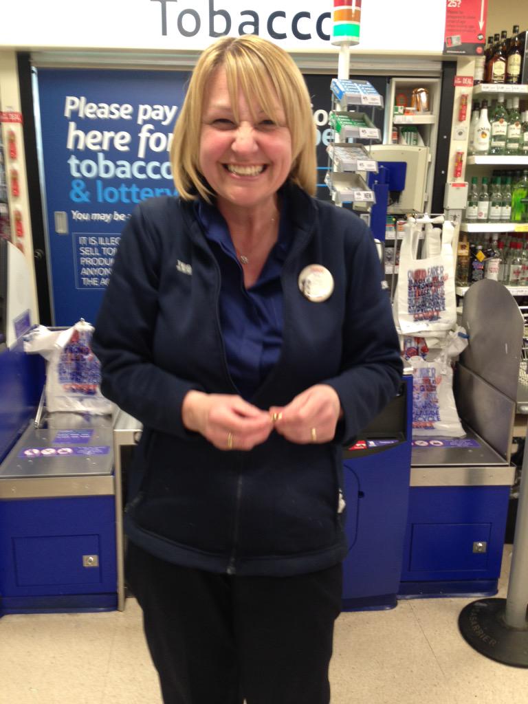 Well done Sue consistently delivering excellent customer service and our latest service superstar#service#tesco