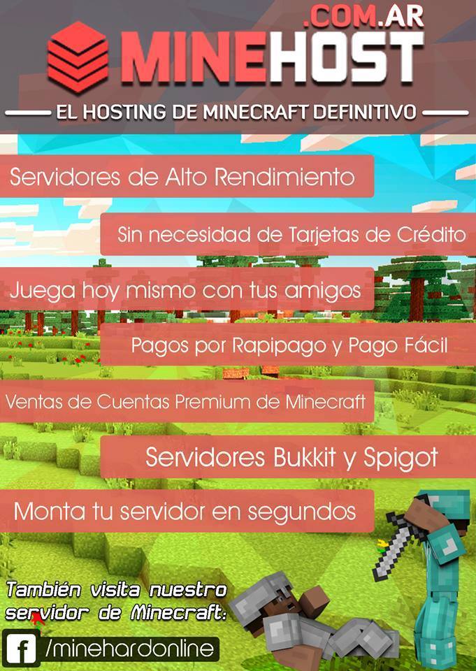 MinehardNetwork's tweet photo. http://t.co/wDH5w1IdBX 
Venta de servidores 24hs
Cuentas premium sin tarjeta
Servidor de Teamspeak http://t.co/plq7ZlphoS