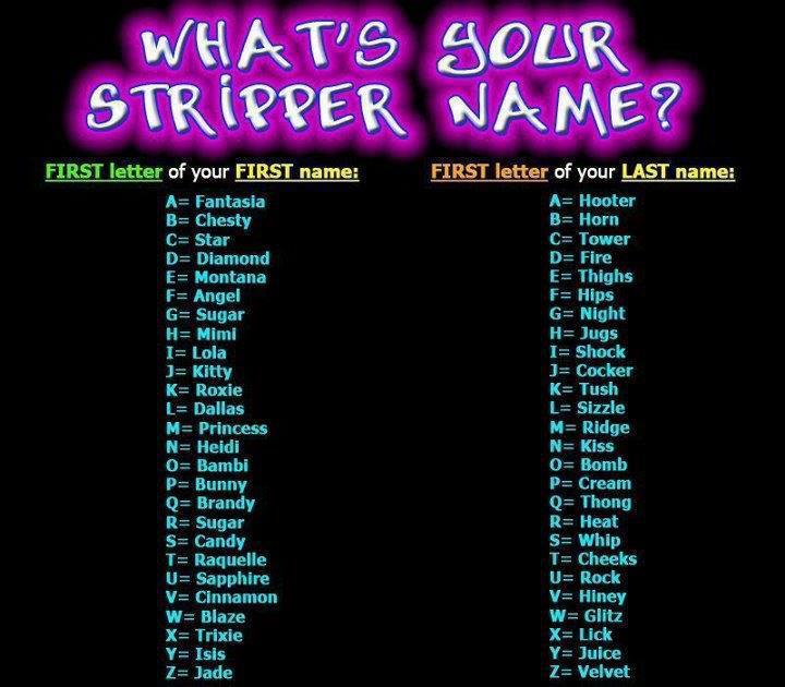 #RT with your #Stripper #Name #DOAC #DOBE.