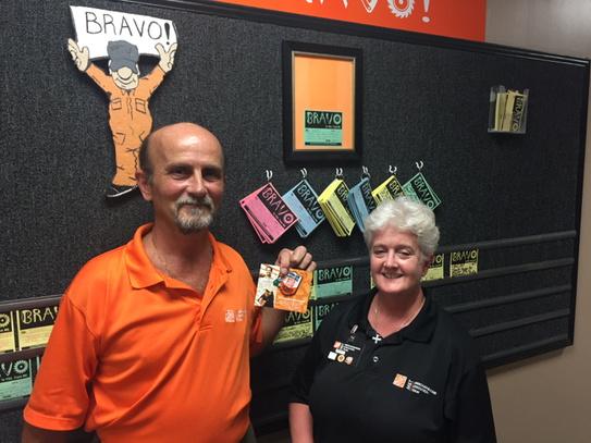 Just gave Chris a Homer for going over and above. We greatly appreciate his partnership!