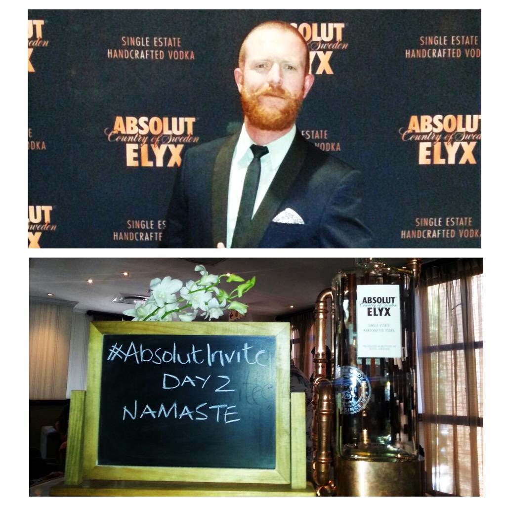 CafeCaprice's tweet photo. .@Rory_mckelvie @ #AbsolutInvite Finals in Joburg looking very dapper! @AbsolutSA #cocktail #cocktailculture #absolut http://t.co/y2VMZJyVb3