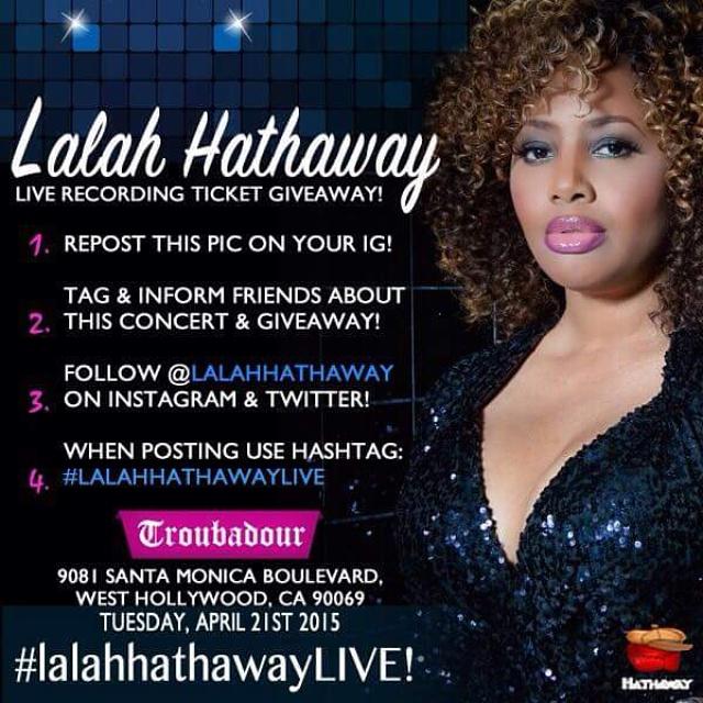 HiFrequency's tweet image. #lalahhathawayLIVE