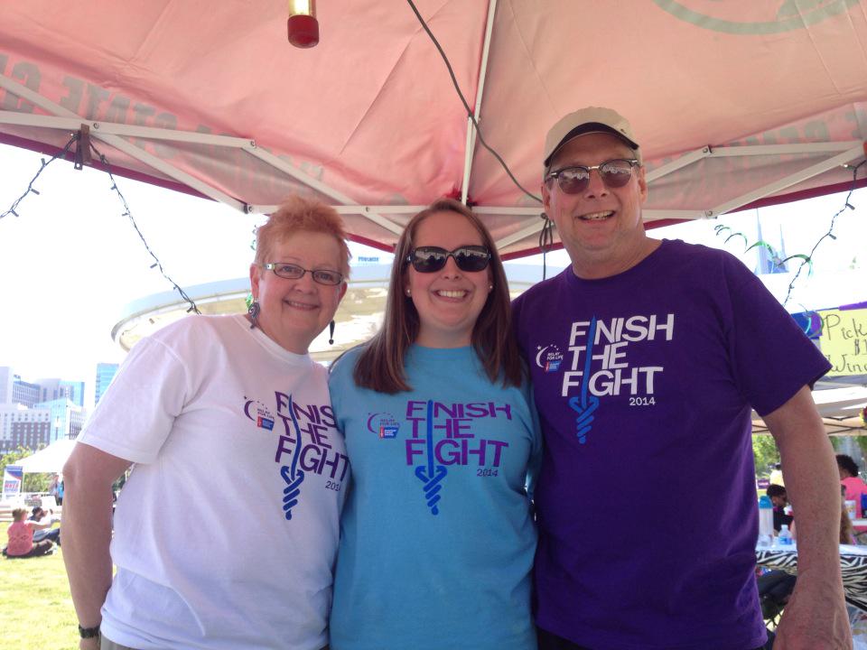 NashvilleABOA's tweet photo. Lindsay from our committee relays for her dad, a cancer survivor and one of the best men she knows #WhyRelayWednesday http://t.co/ceqyMwVDVX