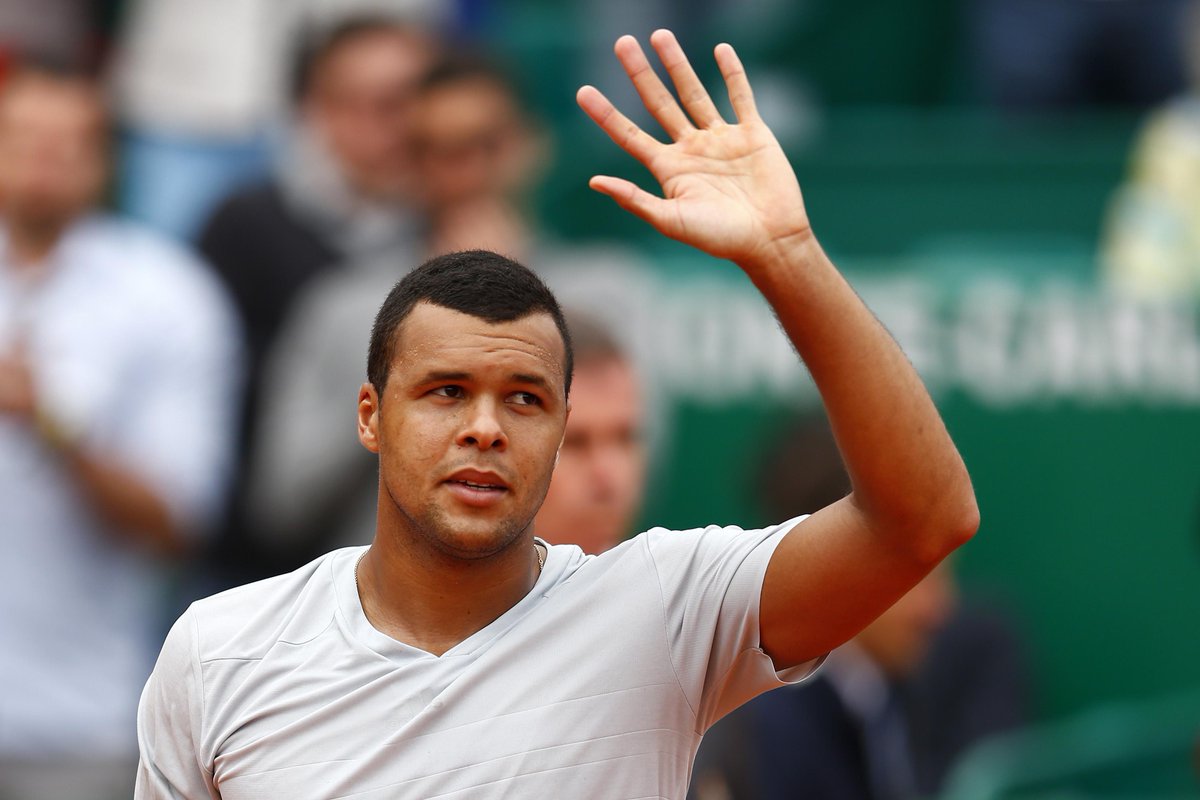 tsonga7's tweet photo. Quelques images de ma victoire face à David Goffin aujourd'hui au @MCROLEXMASTERS #Tsonga http://t.co/ZRqspWqrBA