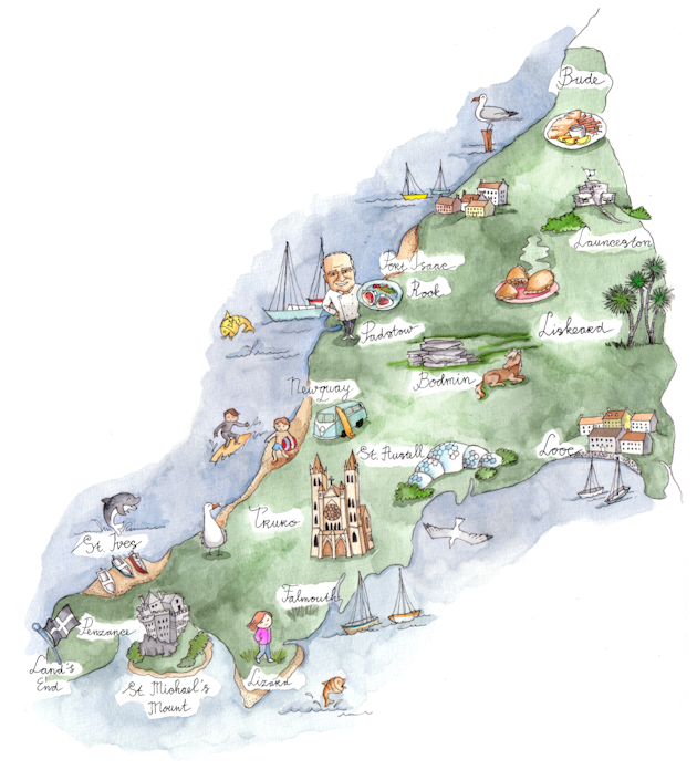 CornwallConcie's tweet photo. #TravelTuesday Our map of wonderful Cornwall... see more on http://t.co/EWDuYMt3ww http://t.co/YmWzkpMZYc