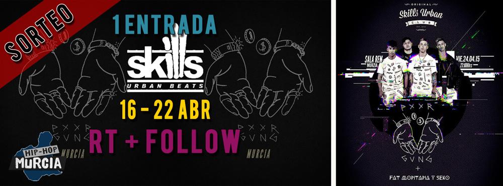 HipHopMurcia's tweet photo. Sorteo de 1 entrada para @SkillsUrbanClub - PXXR GVNG, @FatMontana y @SekoTheReal 
http://t.co/OCuErP9E5K http://t.co/JntJYxaXwW
