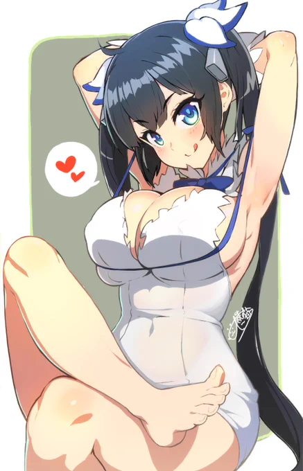 ダンまちおもしろかったので、あとみんな描いてるので・w・; 