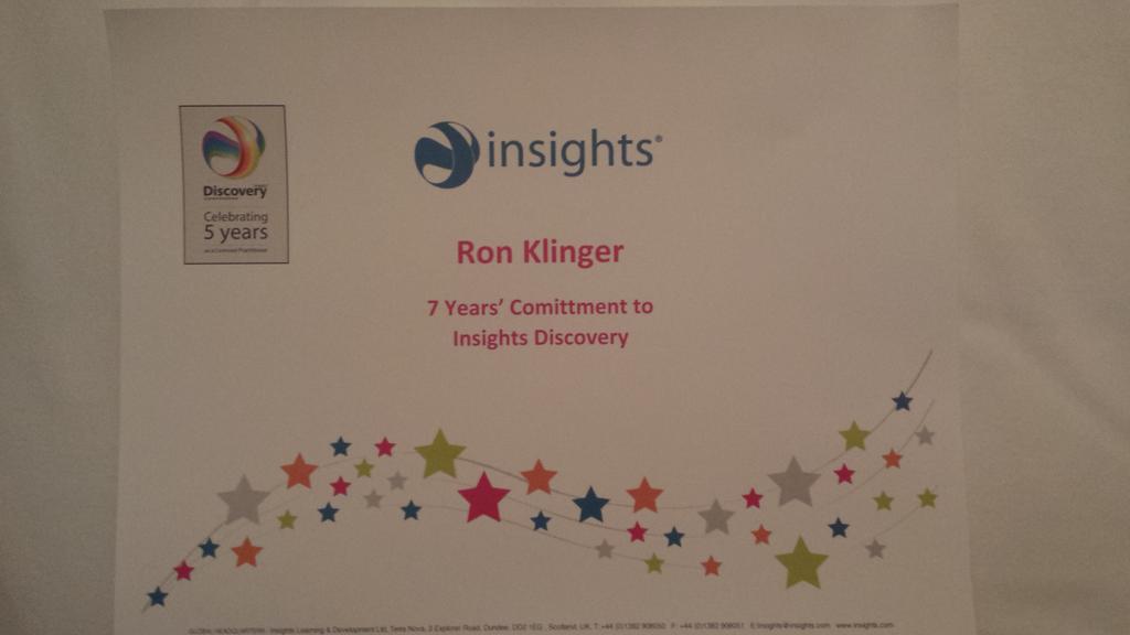RonUnleashed's tweet photo. Honored to have been honored yesterday. #InsightsLPCommunity http://t.co/FsomyXR86h